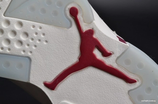 Air white Maroon 384664-116 Retro Jordan 6 1203